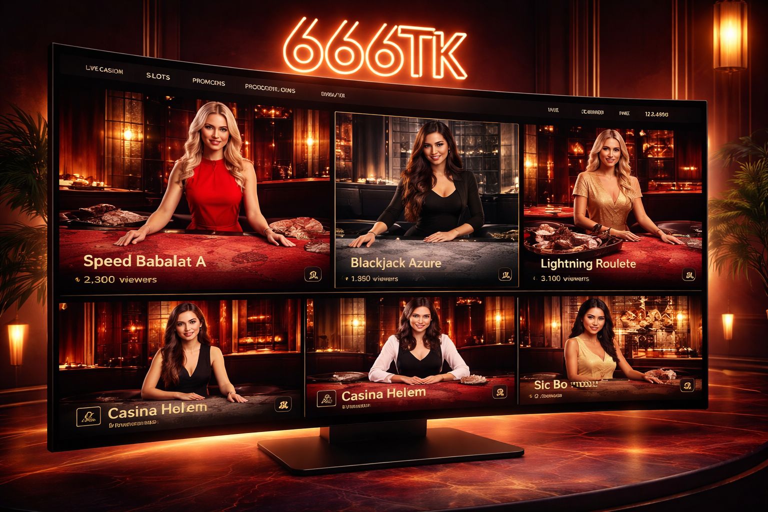 666TK Casino | Live Tables, Roulette & Card Action